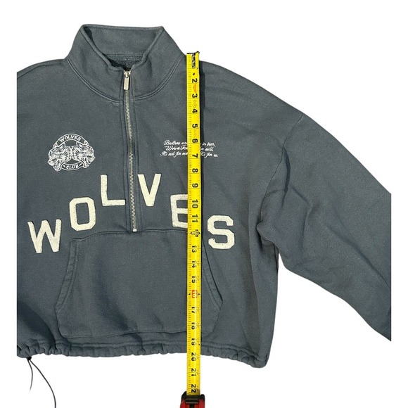 DARC SPORT Wolves Club Bodybuilding Cropped Sweater‎ Sweatshirt 89 of 500 Size S - Picture 4 of 9